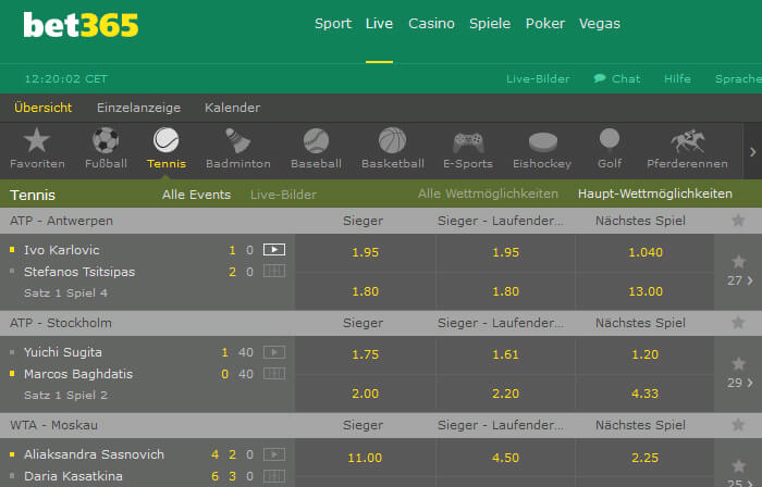 Live Wetten